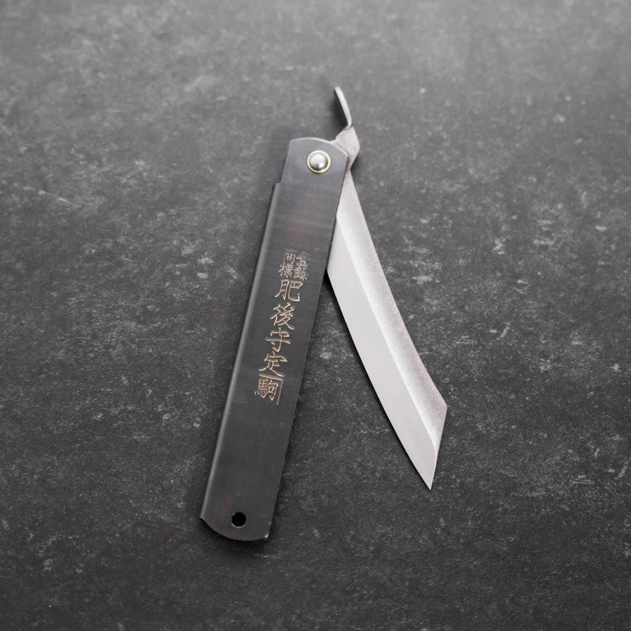 Higonokami Vollstahl 120mm Schwarz - Image 5