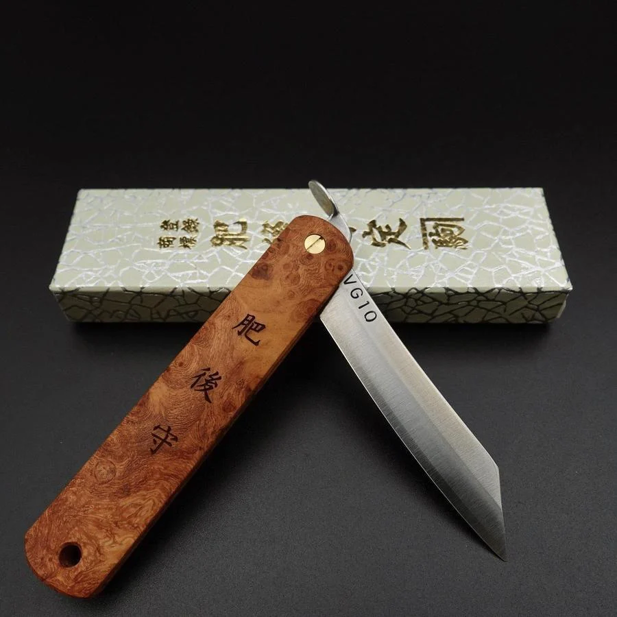Higonokami VG-10 80mm Quittenholz - Image 5
