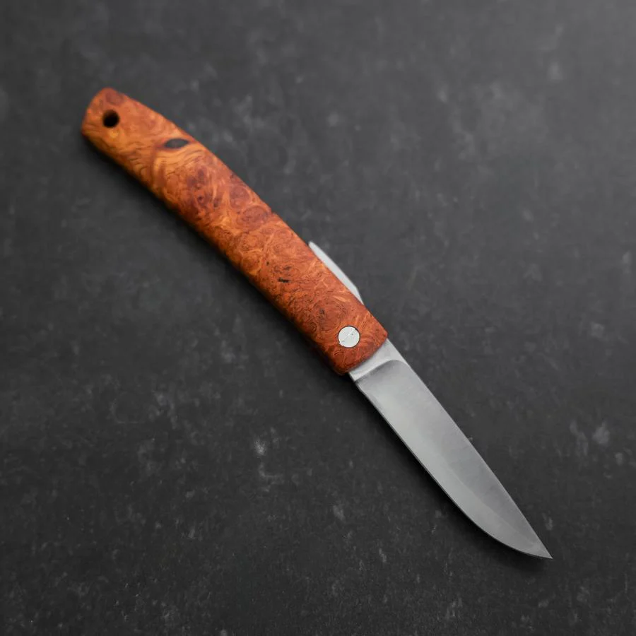 Higonokami VG-10 Karin Outdoor Messer 60mm mit Lederhülle