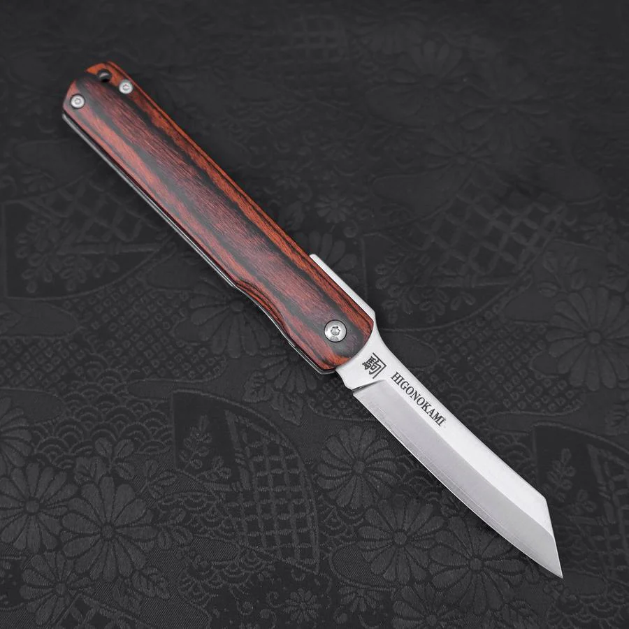 Higonokami VG-10 Sicherung Mahagoni 85mm
