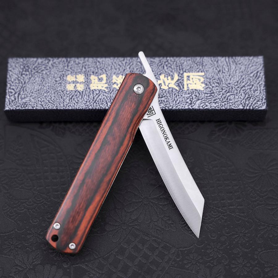 Higonokami VG-10 Sicherung Mahagoni 85mm - Image 5