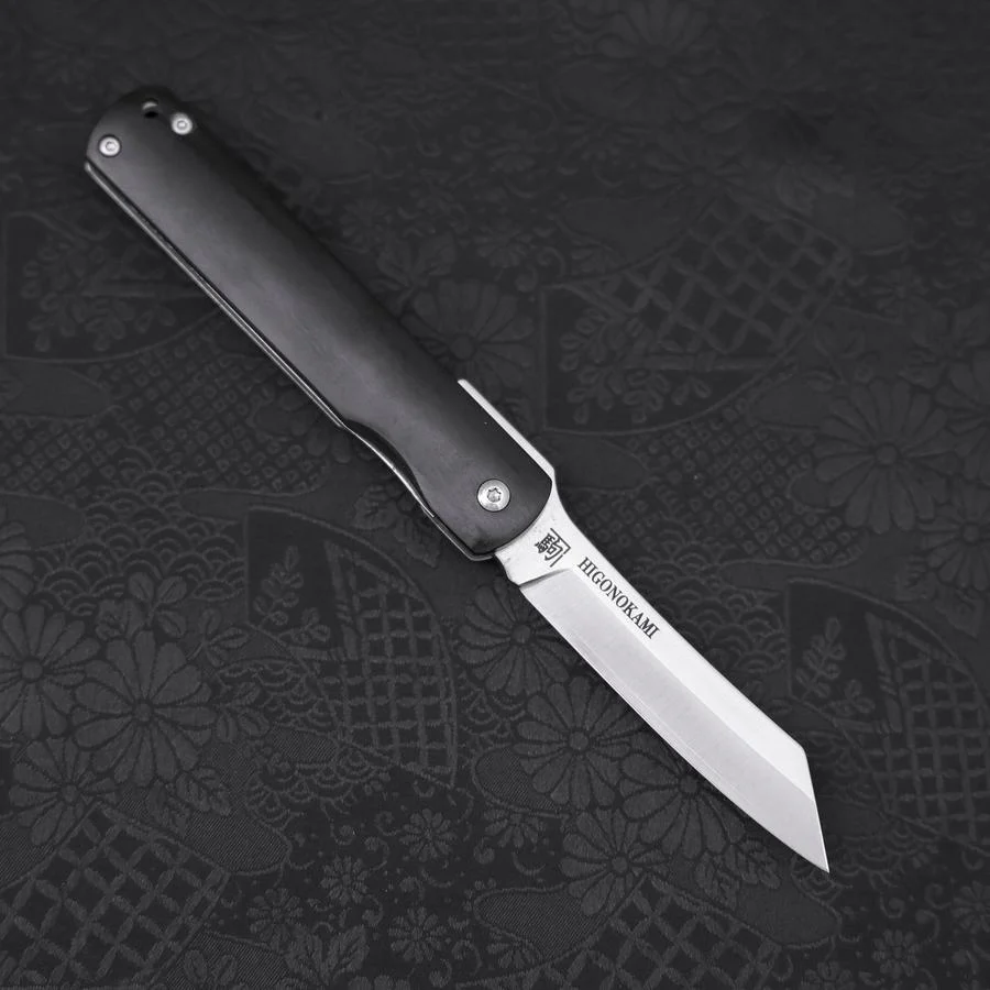 Higonokami VG-10 Sicherung Schwarz 85mm