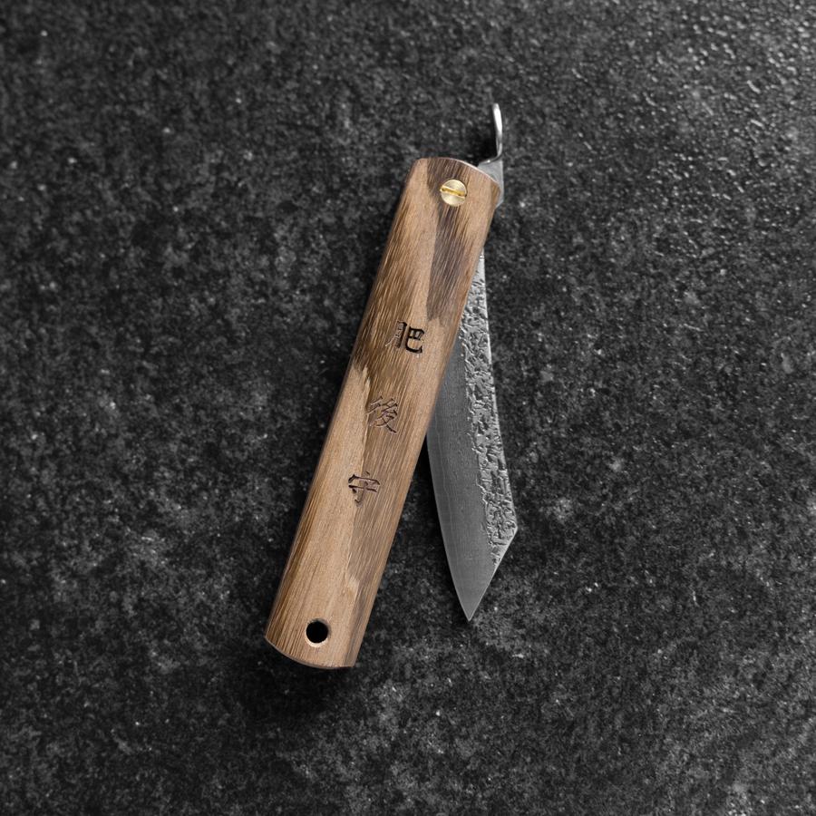 Higonokami VG-10 Tsuchime Natürliches Holz 100mm - Image 7