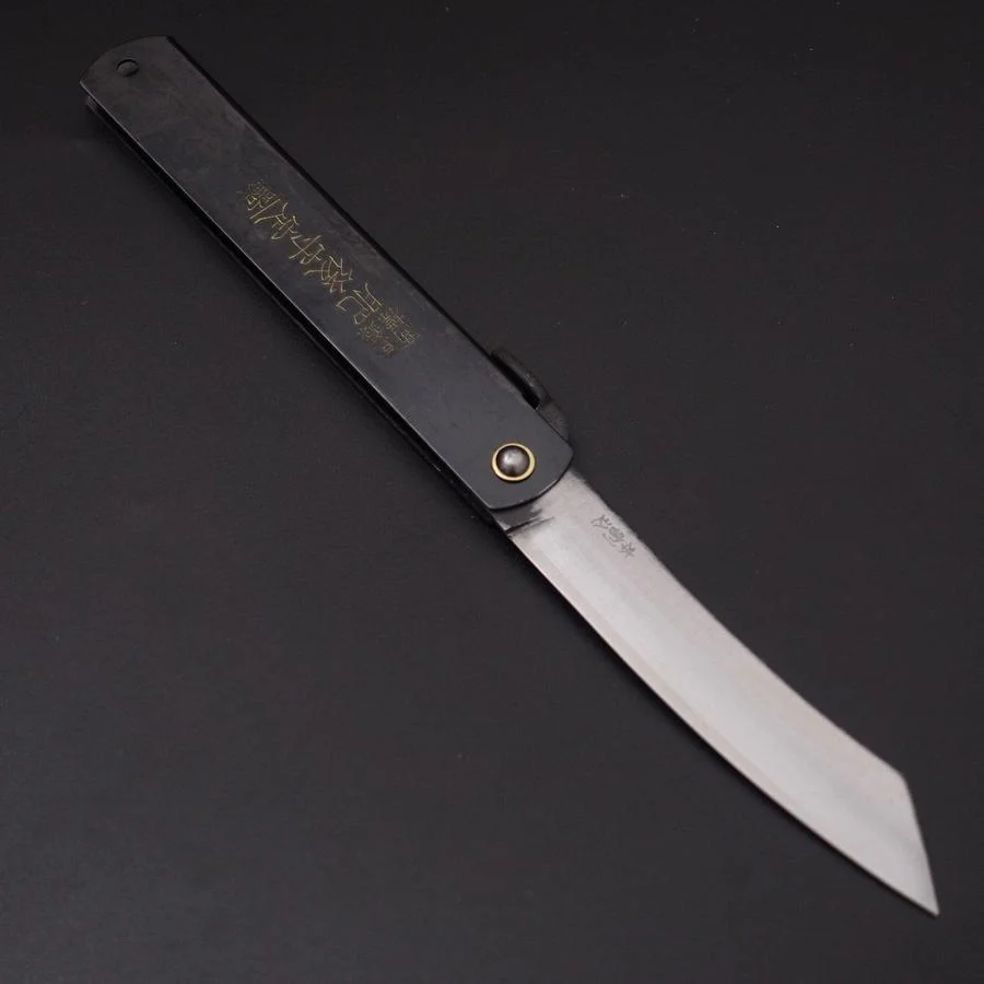 Higonokami Yasukihagane 120mm Schwarz
