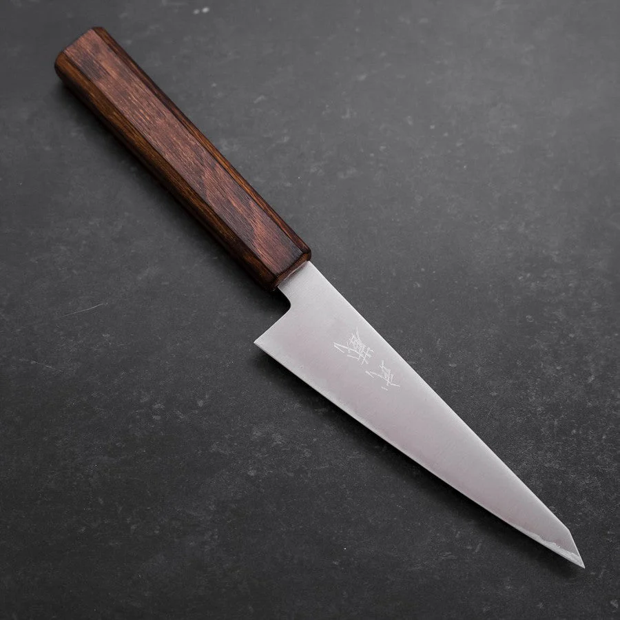 Honesuki Aogami Super Edelstahlummantelung Poliert Sumi Urushi Griff 150mm