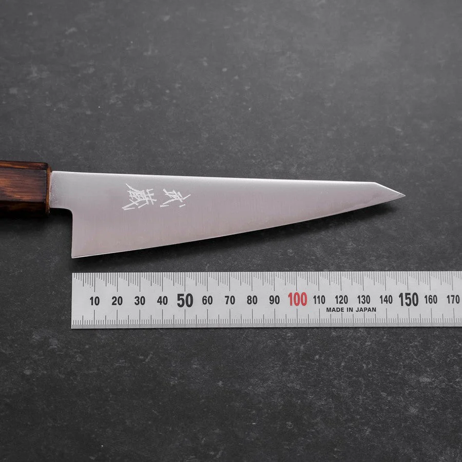 Honesuki Aogami Super Edelstahlummantelung Poliert Sumi Urushi Griff 150mm - Image 7