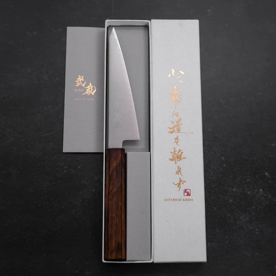 Honesuki Aogami Super Edelstahlummantelung Poliert Sumi Urushi Griff 150mm - Image 8