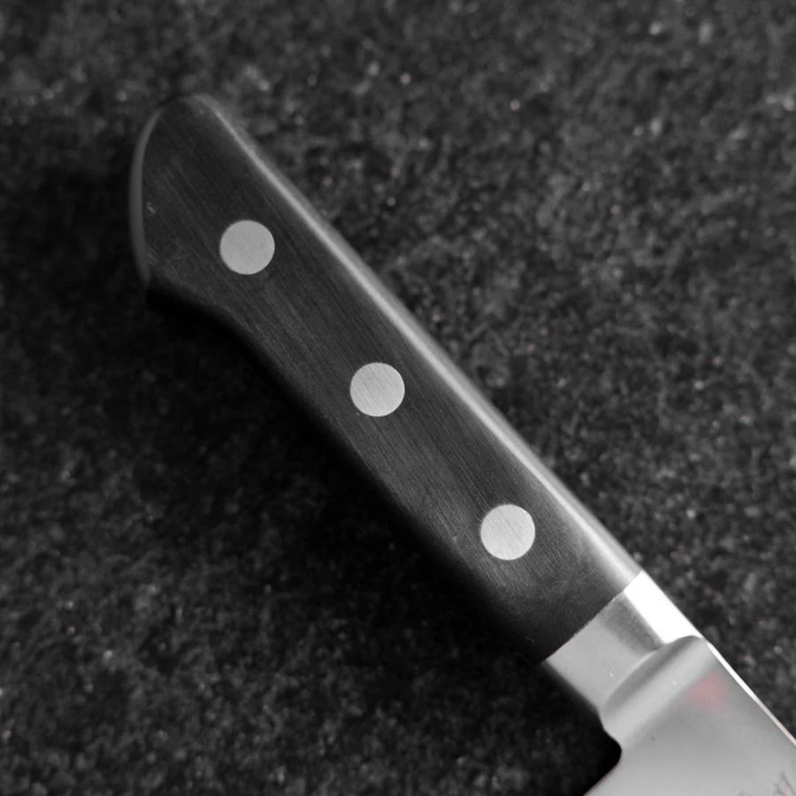 Honesuki Ausbeinmesser Molybdän Westlicher Schwarzer Griff 150mm - Image 6