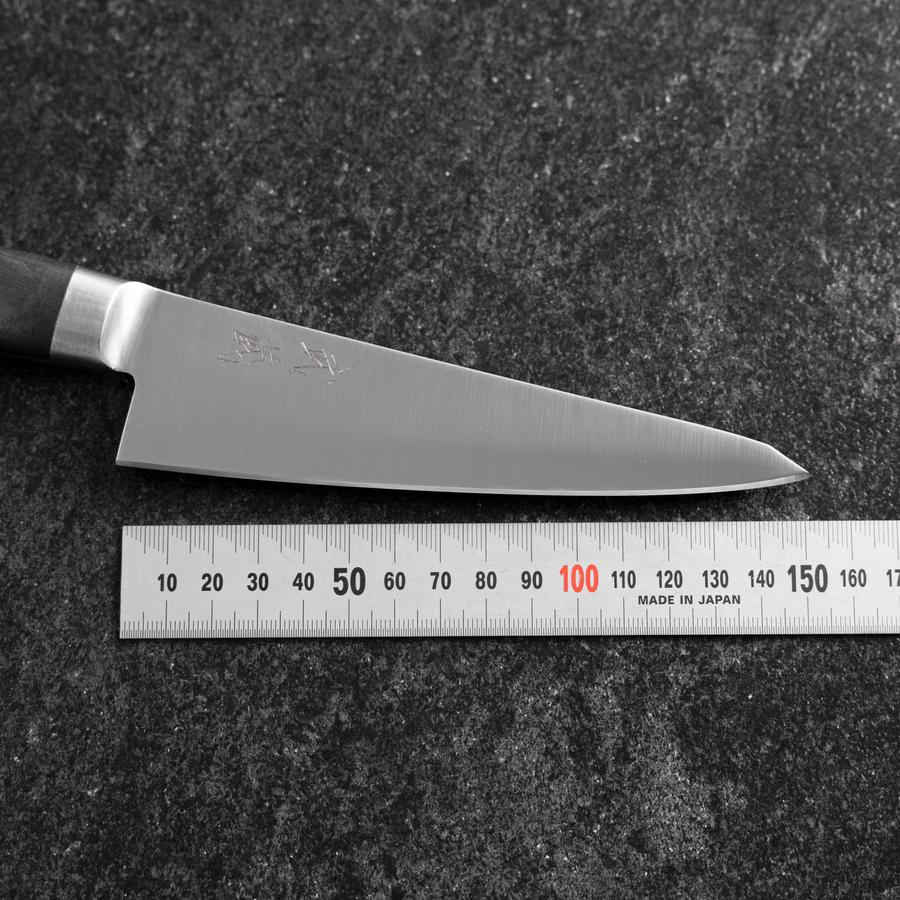 Honesuki Ausbeinmesser Molybdän Westlicher Schwarzer Griff 150mm - Image 7