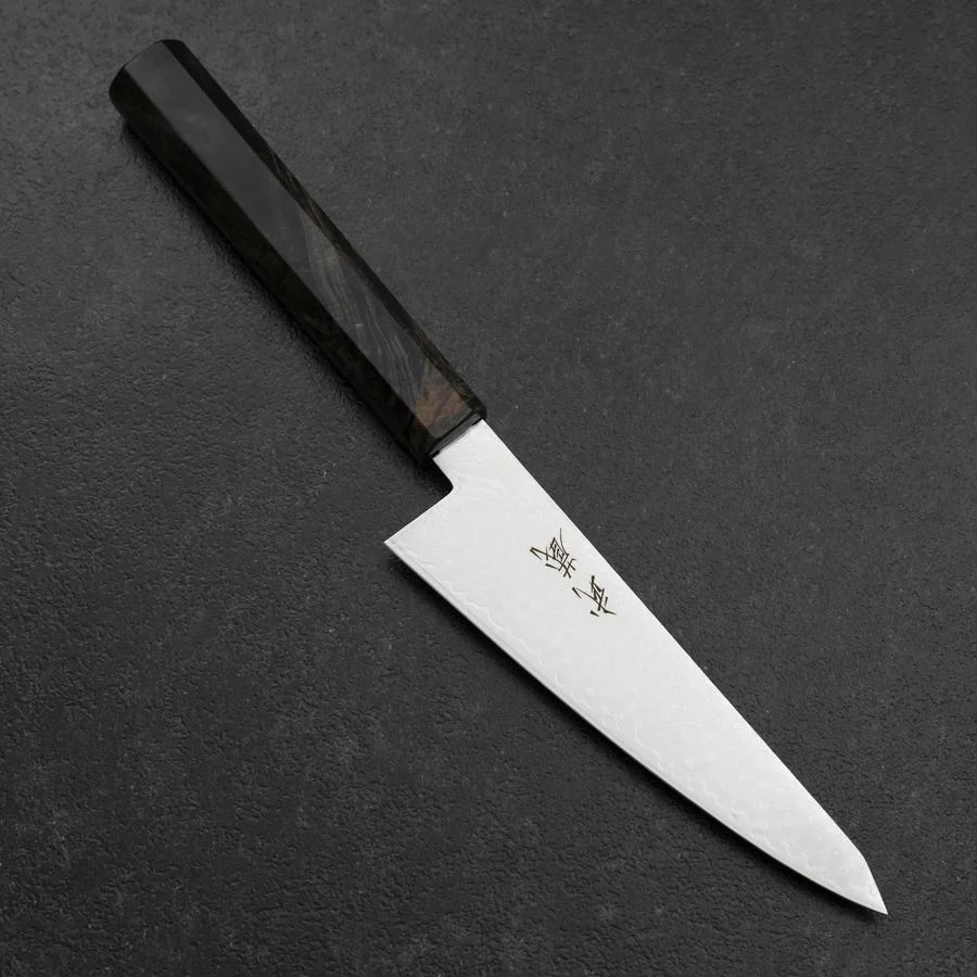 Honesuki VG-10 Damast Grauer Birkenholz Griff 150mm