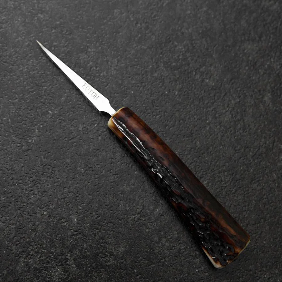 Ice Pick AUS-8 Hirschgeweih Griff 58mm mit Scheide aus Karinholz - Image 4