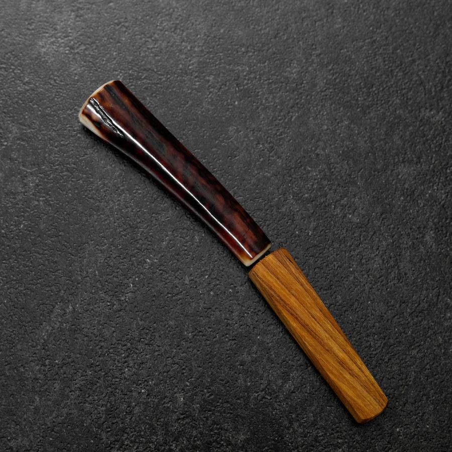 Ice Pick AUS-8 Hirschgeweih Griff 58mm mit Scheide aus Karinholz - Image 5