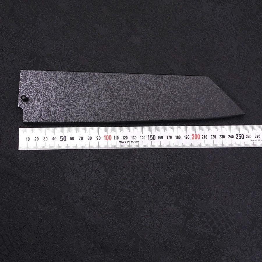 Ishime Saya Scheide Schwarz für Kiritsuke/Bunka mit Pin 210mm - Image 3