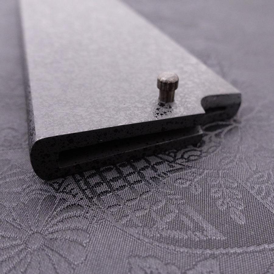 Ishime Saya Scheide Schwarz für Nakiri Messer mit Pin 165mm - Image 3
