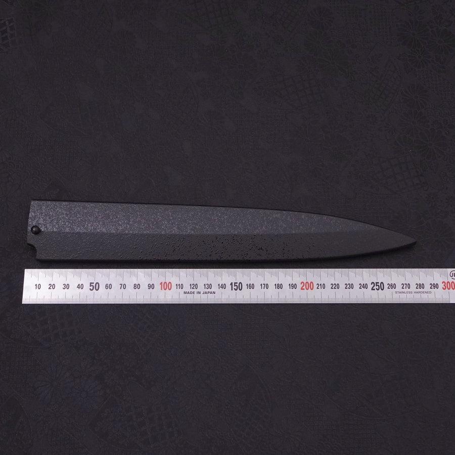 Ishime Saya Scheide Schwarz für Yanagiba mit Pin 240mm - Image 3