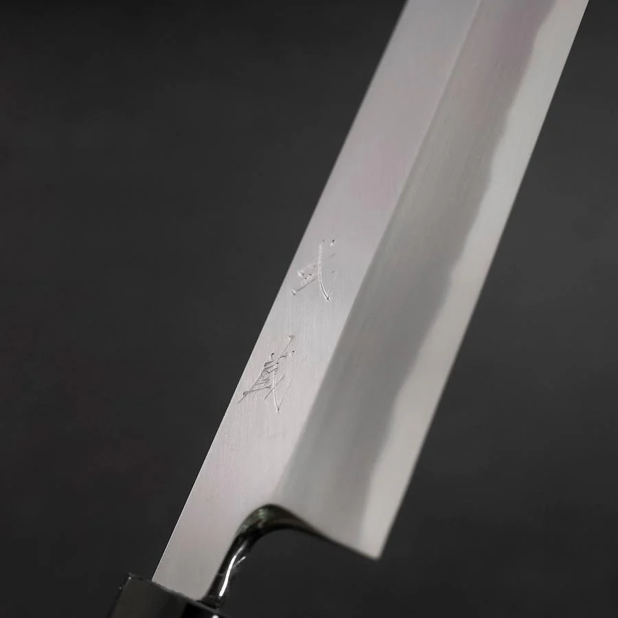 Kama Usuba White Steel #2 Kasumi Büffelhorn und Magnolienholz Griff 225mm - Image 3
