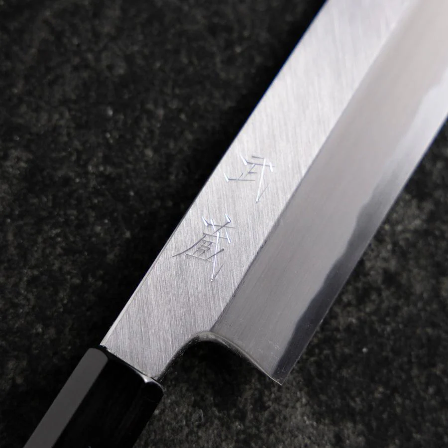 Kama Usuba White Steel #3 Kasumi Büffelhorn und Magnolienholz Griff 165mm - Image 3