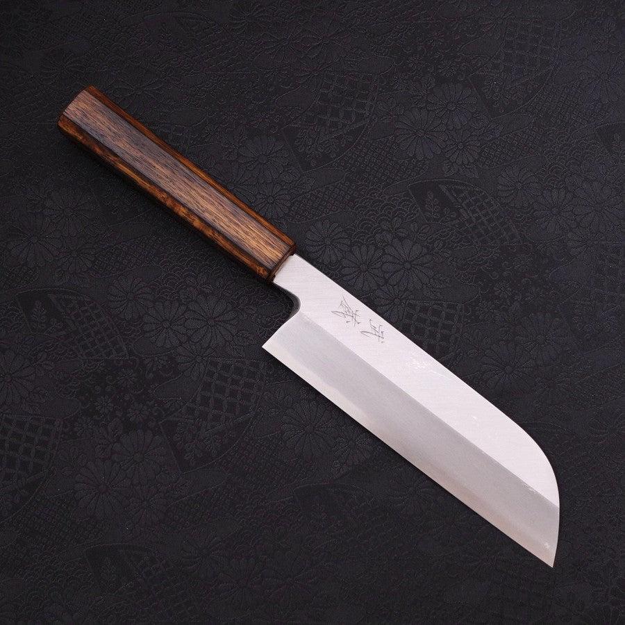 Kama Usuba(Kansai) Blue Steel #2 Kasumi Sumi Urushi Griff 180mm
