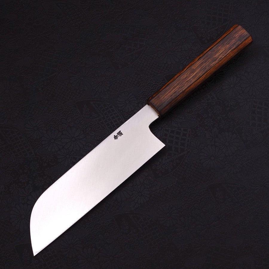 Kama Usuba(Kansai) Blue Steel #2 Kasumi Sumi Urushi Griff 180mm - Image 2