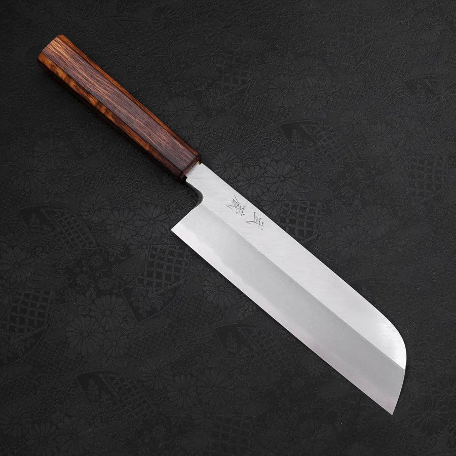 Kama Usuba(Kansai) Blue Steel #2 Kasumi Sumi Urushi Griff 210mm