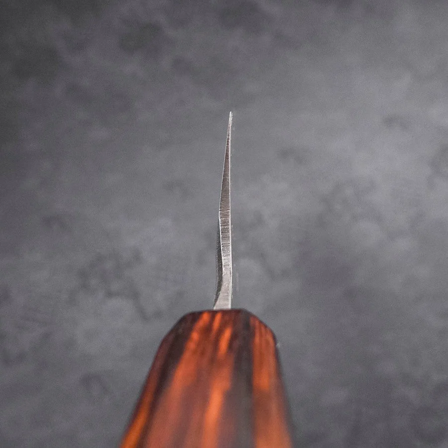 Kama Usuba(Kansai) Blue Steel #2 Kasumi Sumi Urushi Griff 210mm - Image 4