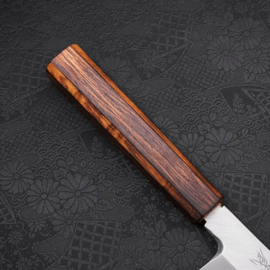 Kama Usuba(Kansai) Blue Steel #2 Kasumi Sumi Urushi Griff 210mm - Image 6