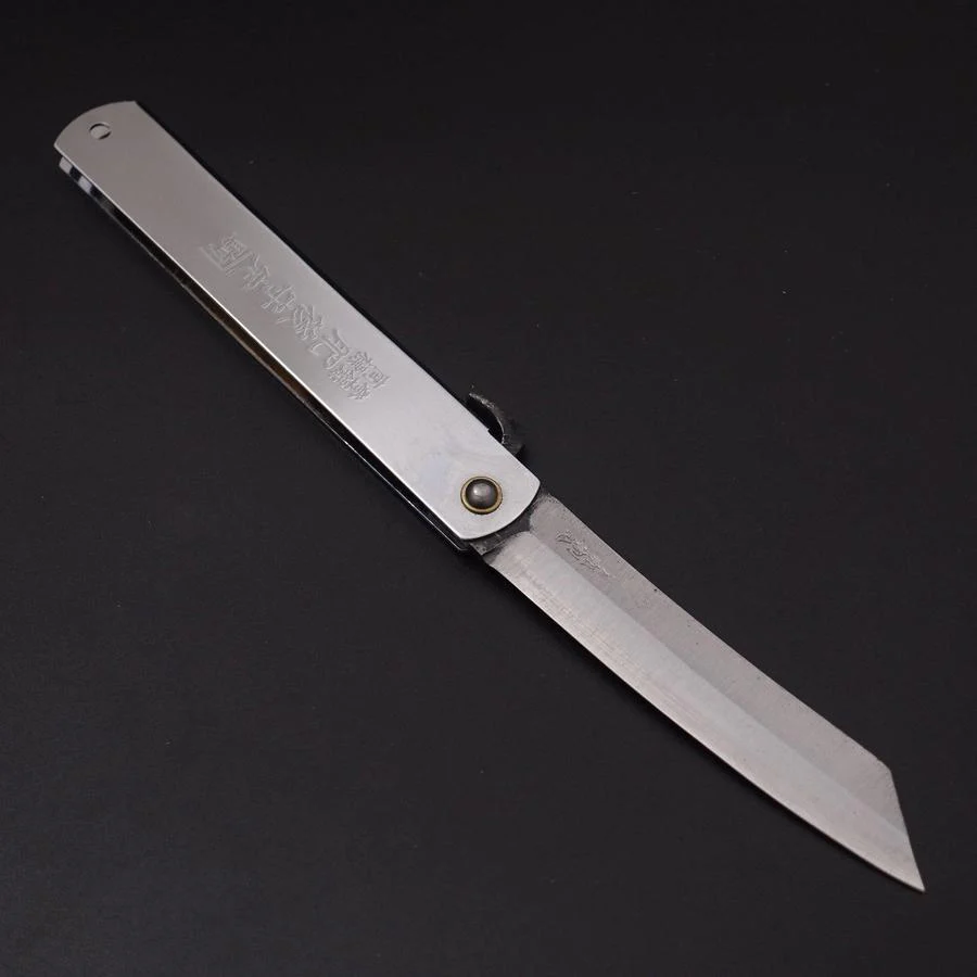 Higonokami Blue Steel 120mm Silber