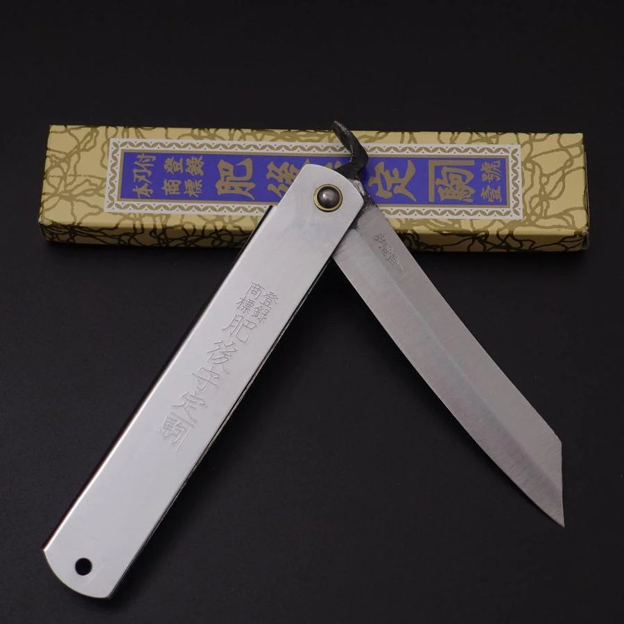 Higonokami Blue Steel 120mm Silber - Image 5