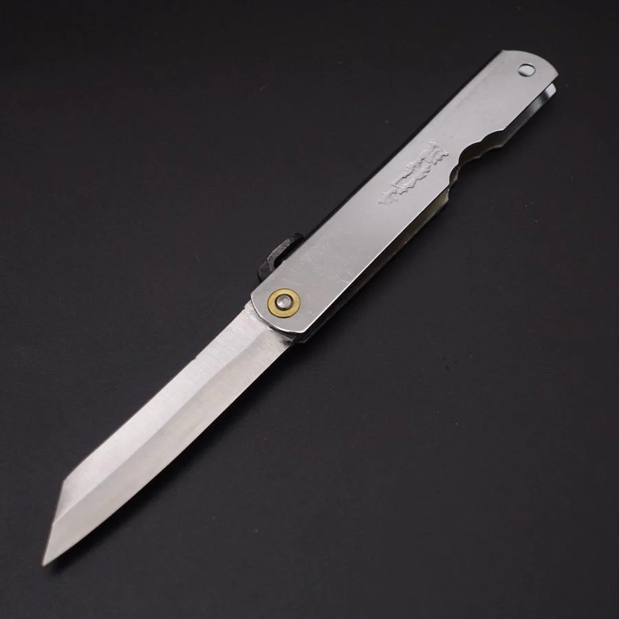 Higonokami Blue Steel 80mm Silber - Image 2