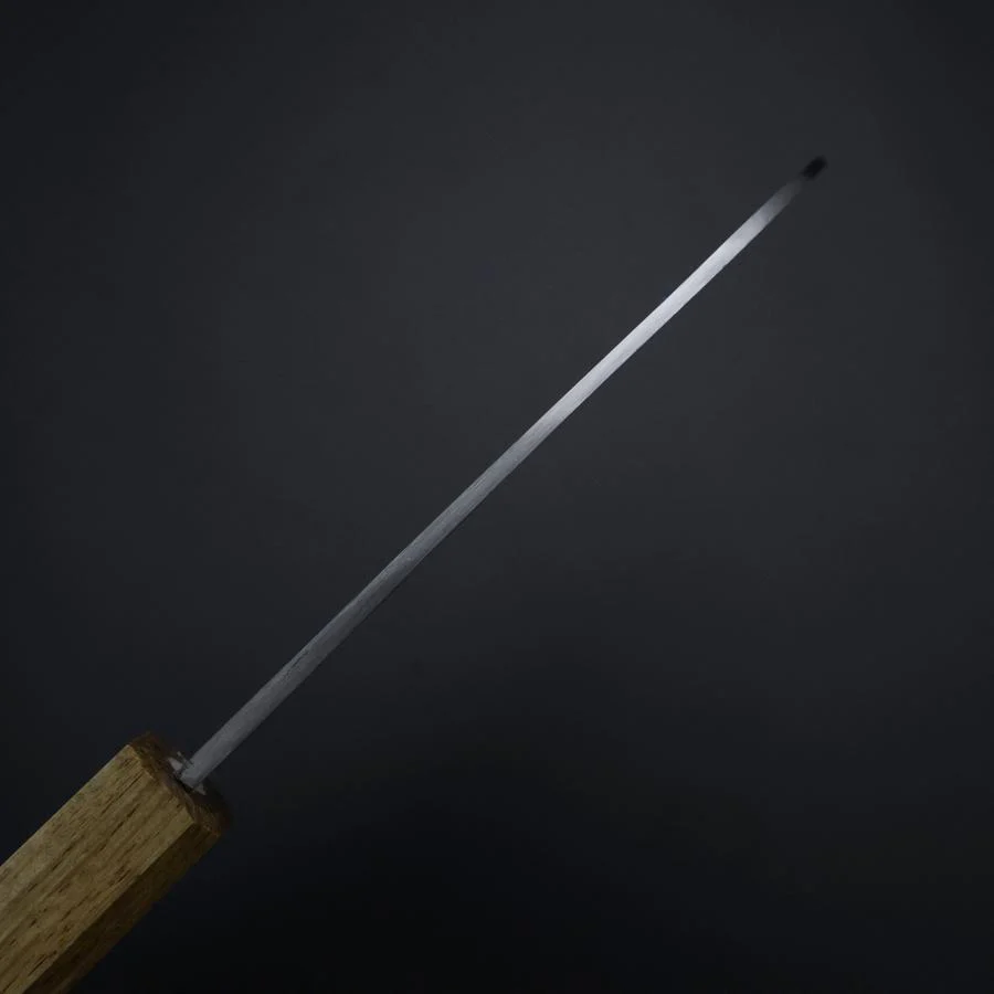 Kawamuki White Steel #1 Poliert Yaki Urushi Griff 110mm - Image 5