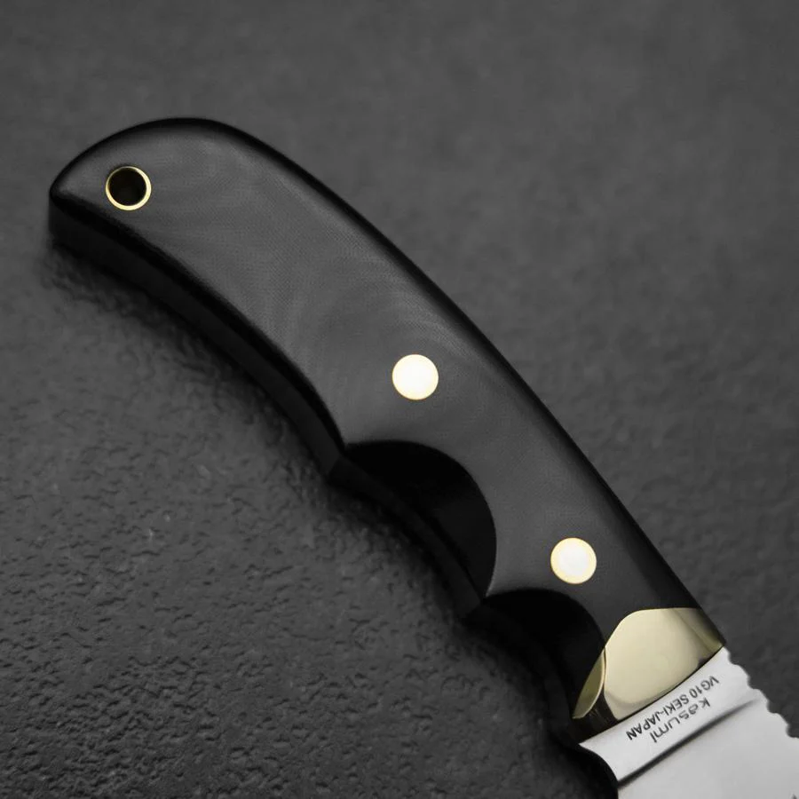 Kennata VG-10 Kasumi 110mm mit Lederscheide - Image 5