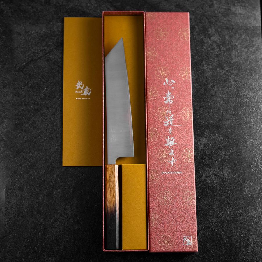 Kiritsuke 440C Poliert Yaki Urushi Griff 210mm - Image 8