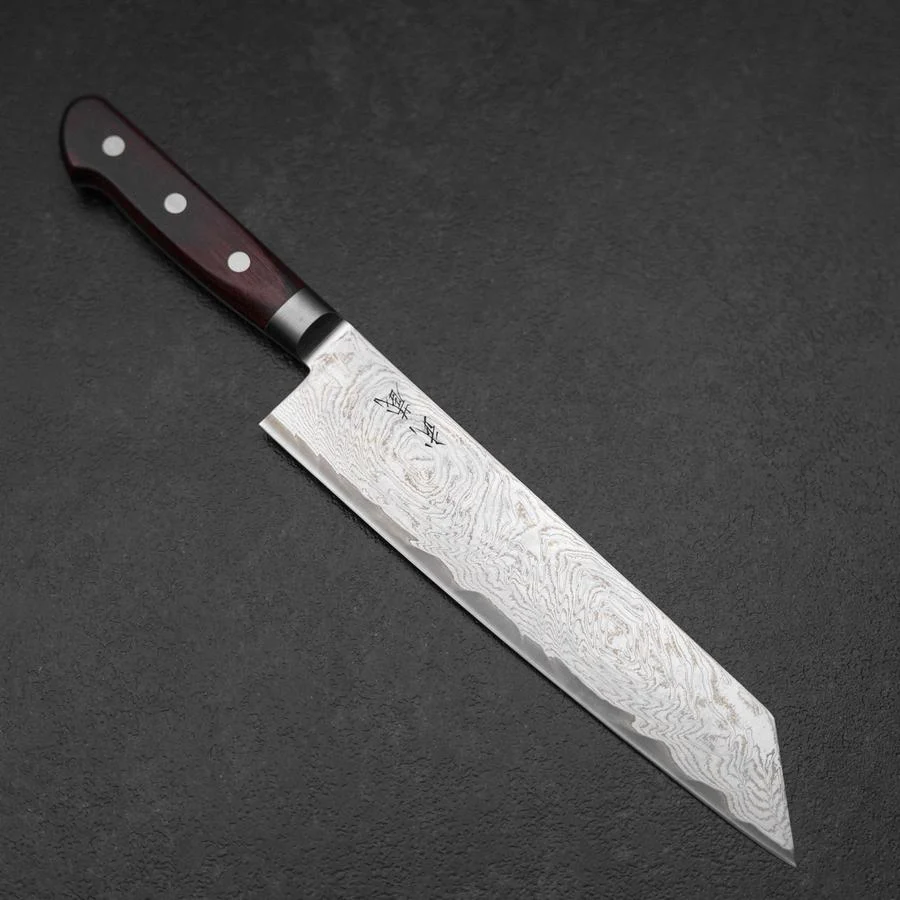 Kiritsuke AUS-10 Damast Roter Westlicher Griff 210mm