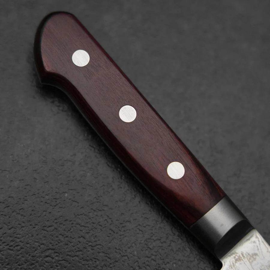 Kiritsuke AUS-10 Damast Roter Westlicher Griff 210mm - Image 6