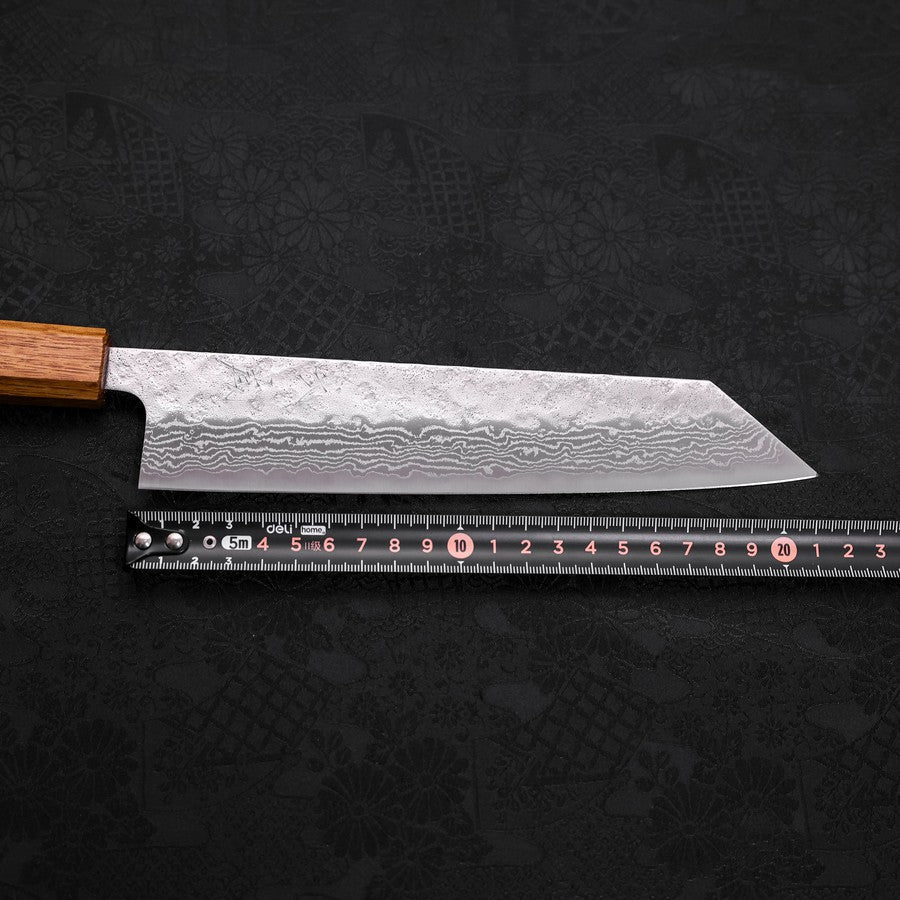 Kiritsuke AUS-10 Nashiji Damast Yaki Urushi Griff 210mm - Image 7