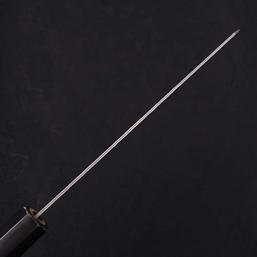 Kiritsuke AUS-10 Tsuchime Damast Büffelhorn und Magnolienholz Griff 210mm - Image 5