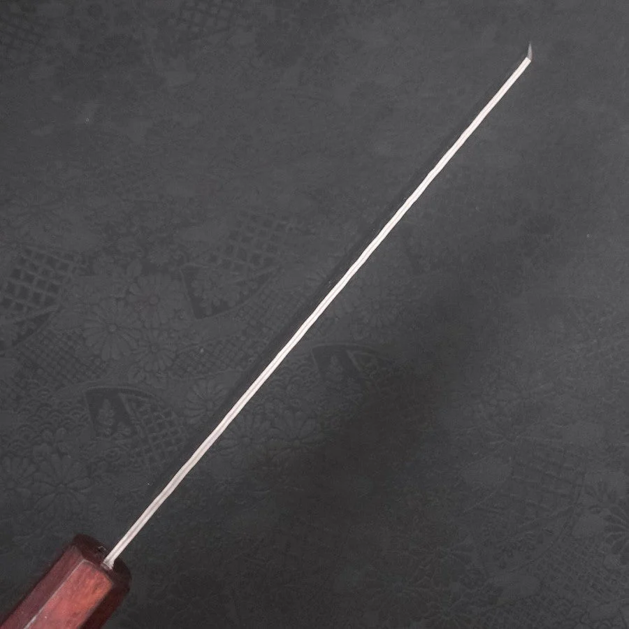 Kiritsuke AUS-10 Tsuchime Damast Lila Urushi Griff 210mm - Image 5