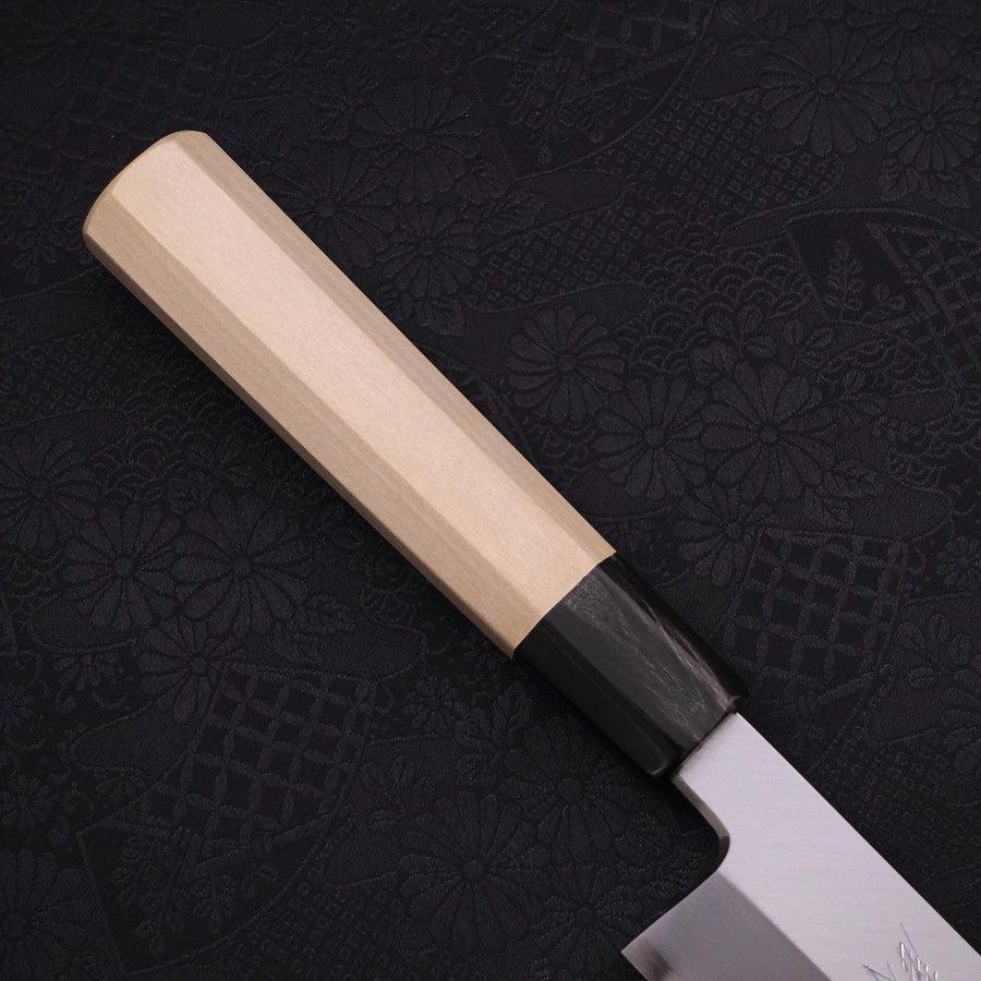 Kiritsuke Blue Steel #2 Kasumi Büffelhorn und Magnolienholz Griff 240mm - Image 6