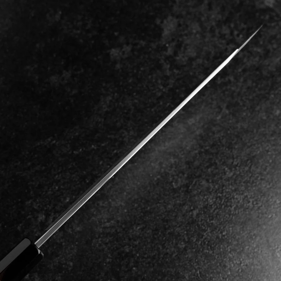 Kiritsuke Blue Steel #2 Kasumi Büffelhorn und Magnolienholz Griff 270mm - Image 5