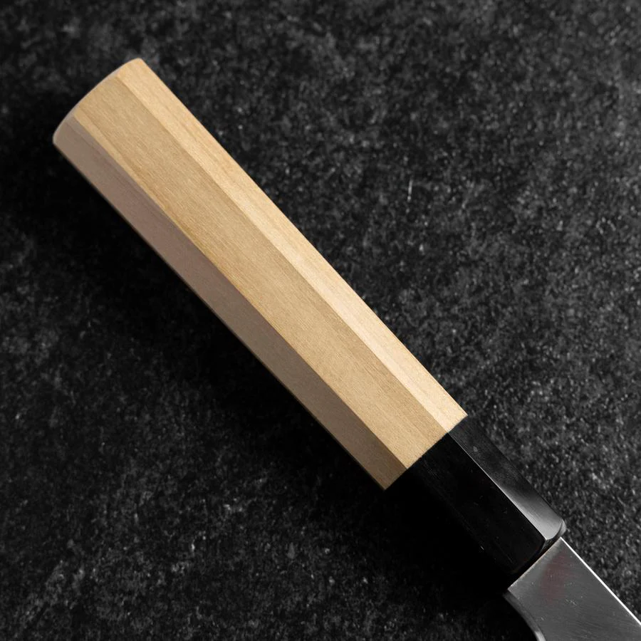 Kiritsuke Blue Steel #2 Kasumi Büffelhorn und Magnolienholz Griff 270mm - Image 6