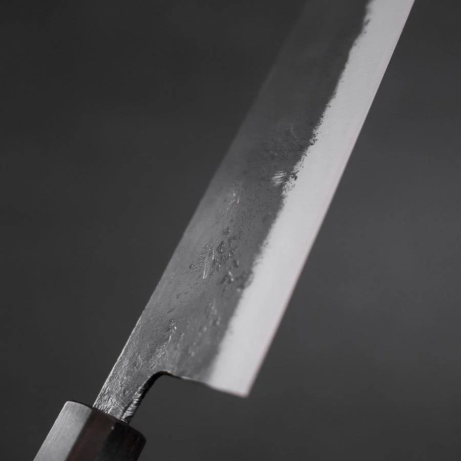 Kiritsuke Blue Steel #2 Kurouchi Ebenholz Griff 210mm - Image 3