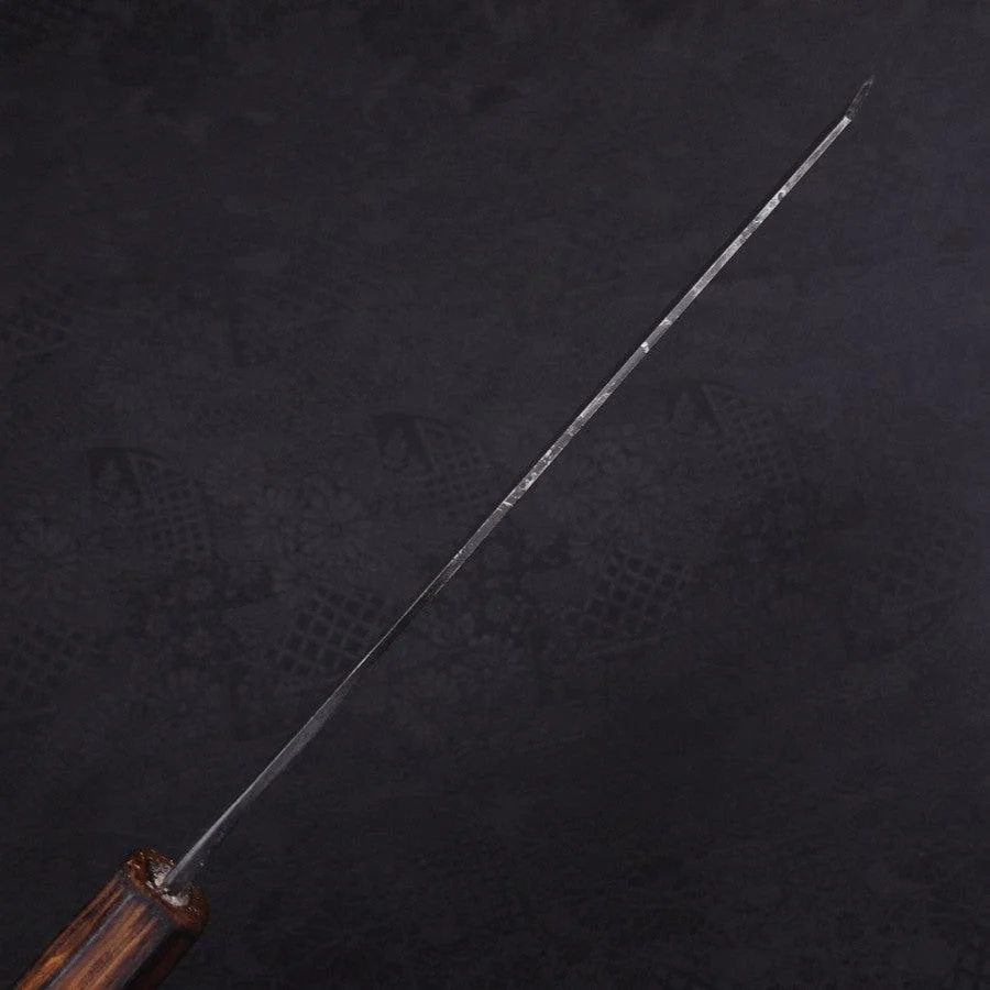 Kiritsuke Blue Steel #2 Kurouchi Sumi Urushi Griff 210mm - Image 5