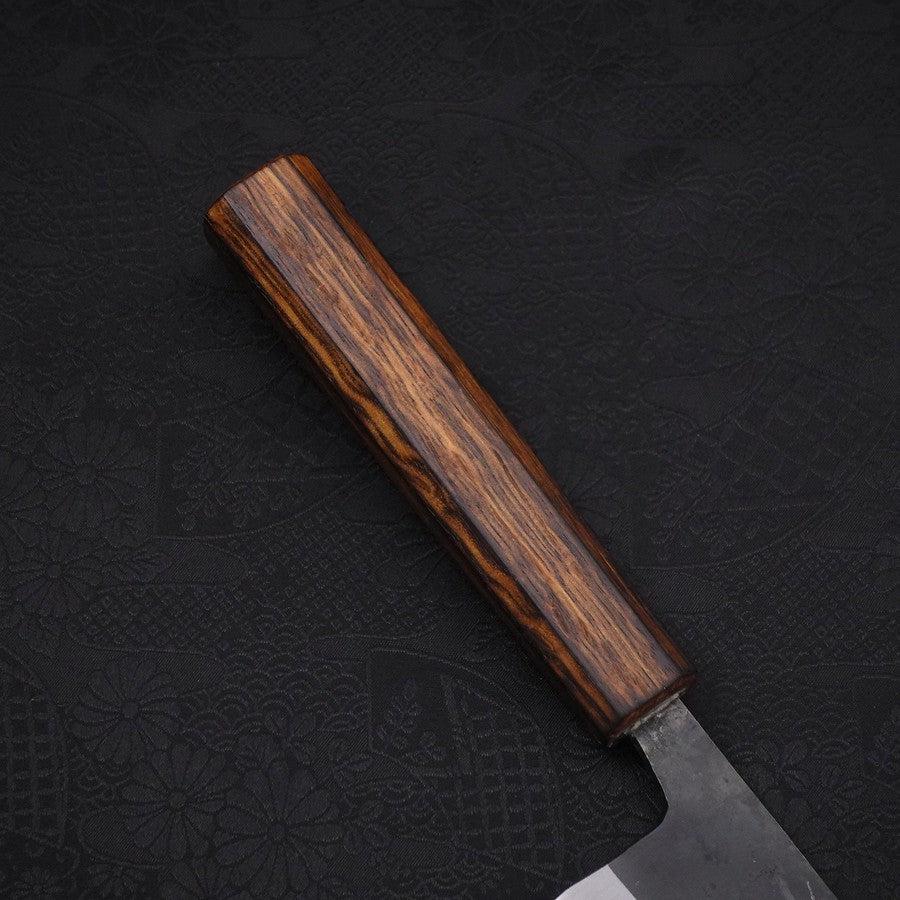 Kiritsuke Blue Steel #2 Kurouchi Sumi Urushi Griff 210mm - Image 6