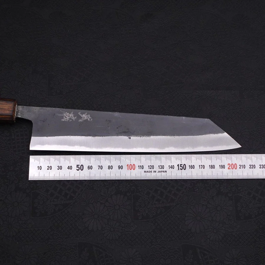 Kiritsuke Blue Steel #2 Kurouchi Sumi Urushi Griff 210mm - Image 7