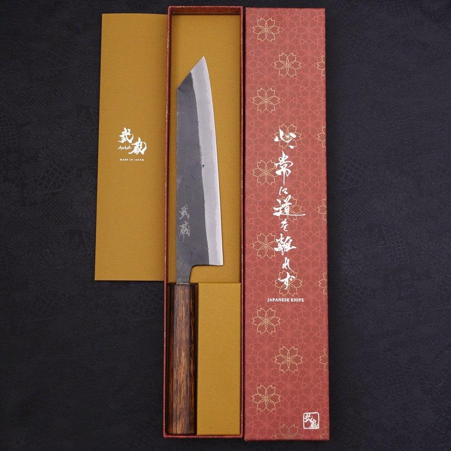 Kiritsuke Blue Steel #2 Kurouchi Sumi Urushi Griff 210mm - Image 8