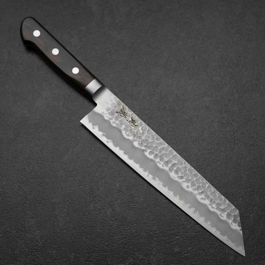 Kiritsuke Blue Super Tsuchime Brauner Westlicher Griff 210mm