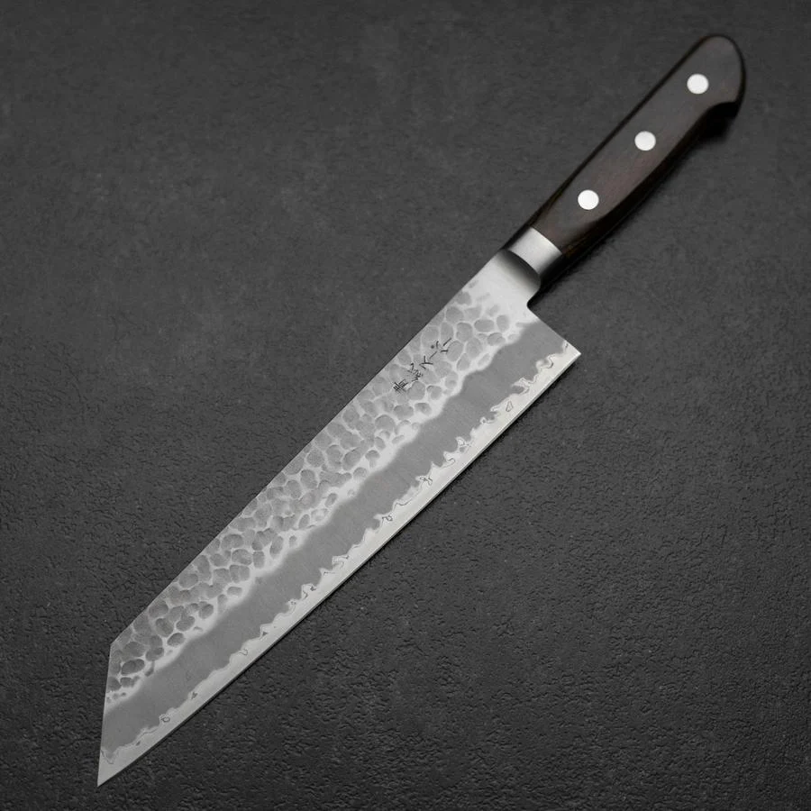 Kiritsuke Blue Super Tsuchime Brauner Westlicher Griff 210mm - Image 2