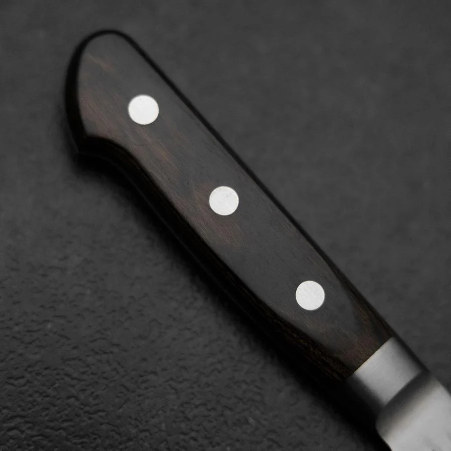 Kiritsuke Blue Super Tsuchime Brauner Westlicher Griff 210mm - Image 6
