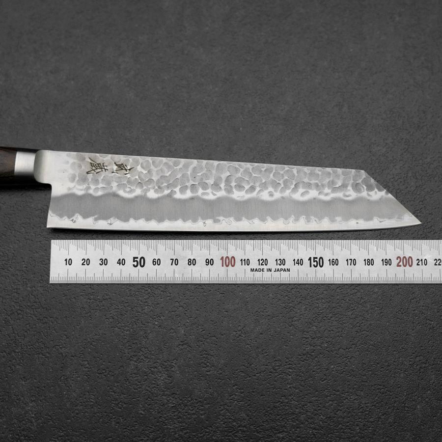 Kiritsuke Blue Super Tsuchime Brauner Westlicher Griff 210mm - Image 7