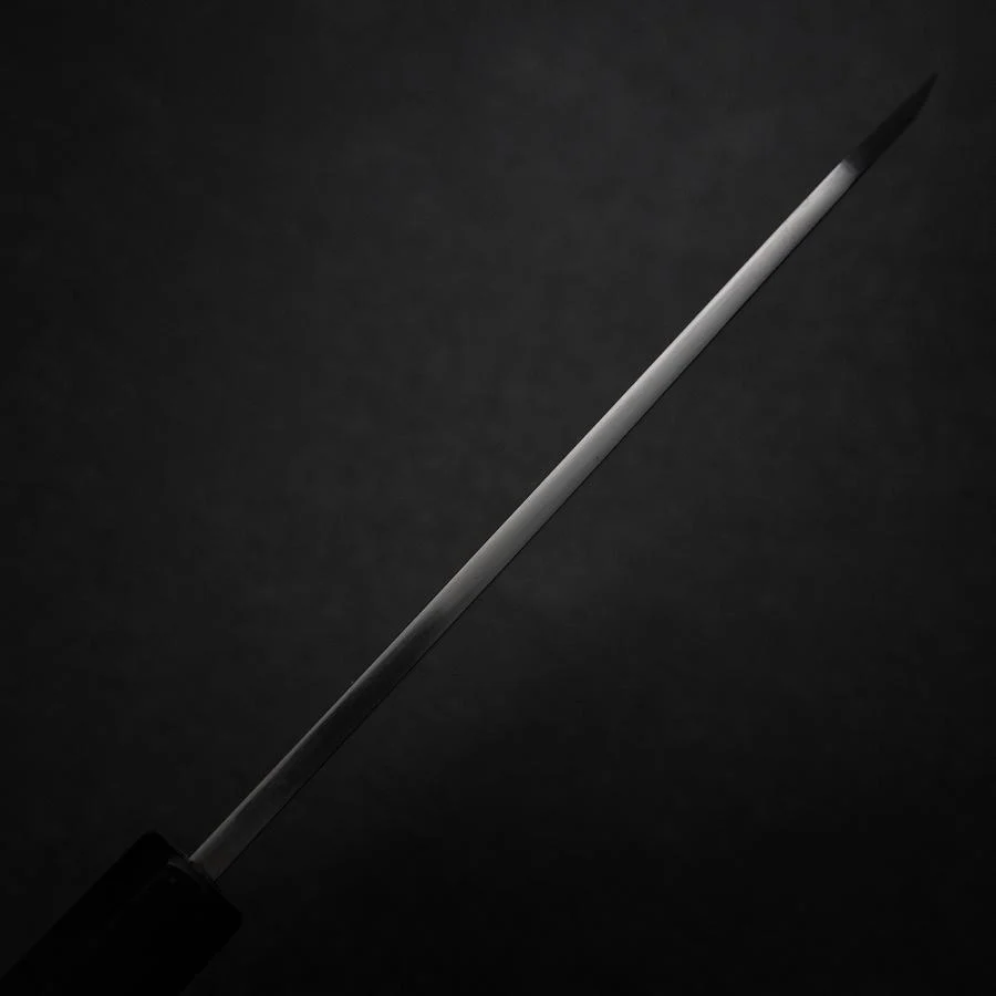 Kiritsuke Deba Silver Steel #3 Kagami Büffelhorn und Ebenholz Griff 180mm - Image 5